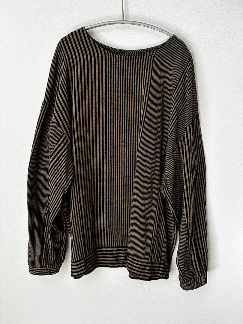 ヤンマ産業　YAMMA 会津木綿　トレーナーシャツ　美品