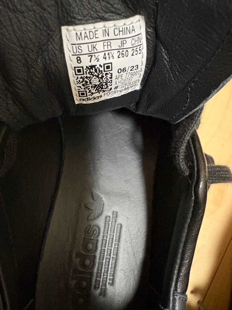 靴 adidas Stan Smith LUX 26cm BLACK