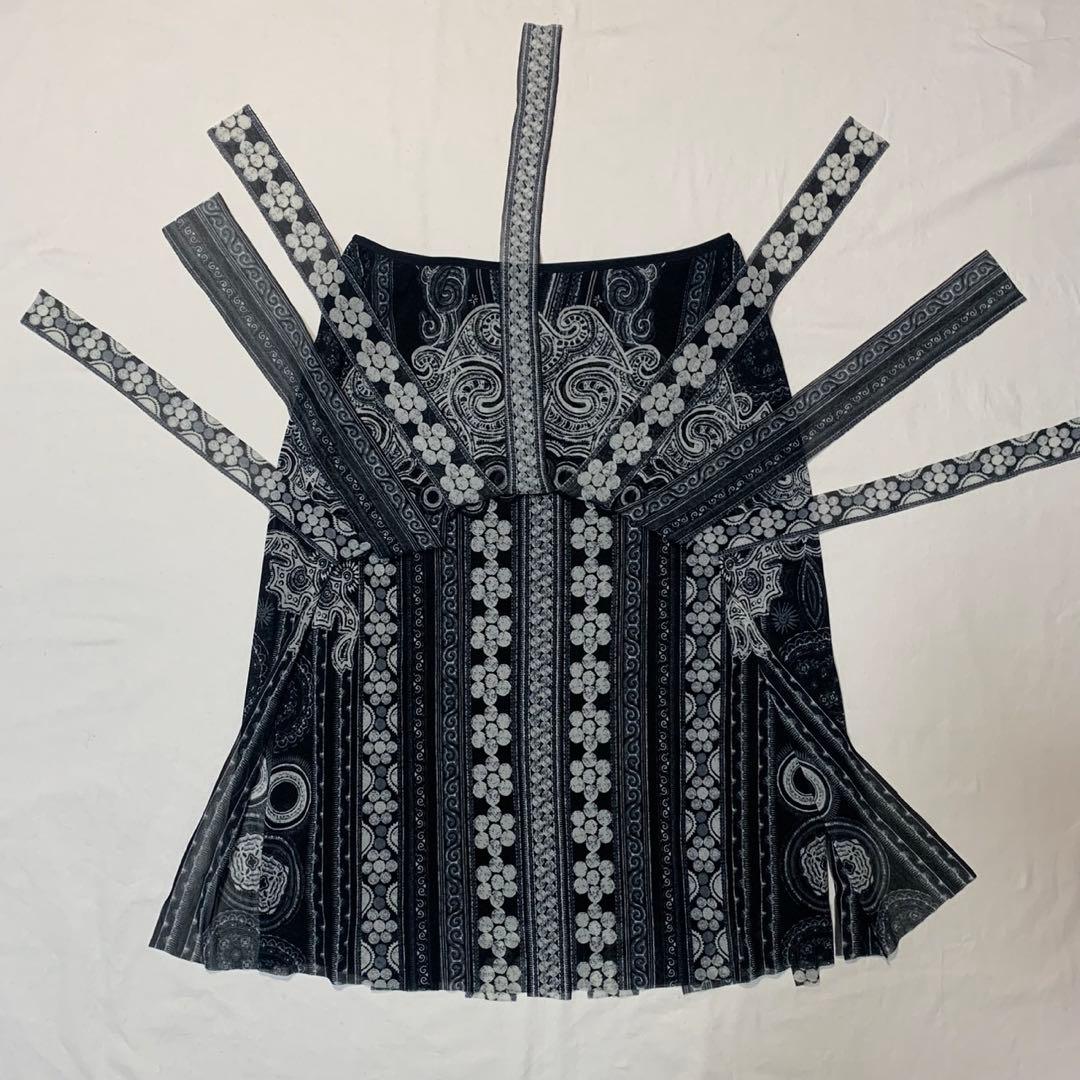 VIVIENNE TAM 短冊 design skirt archive