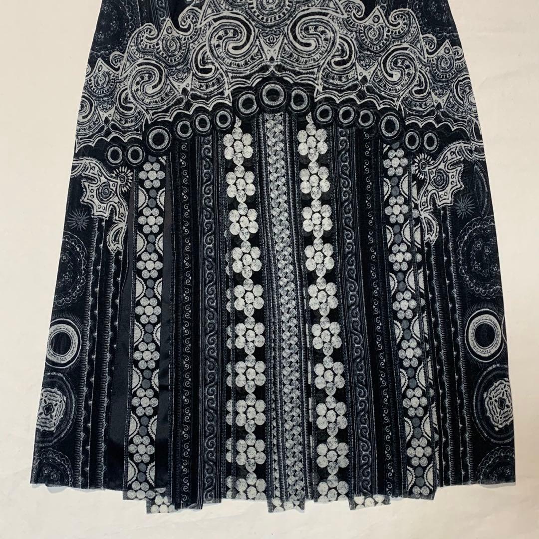 VIVIENNE TAM 短冊 design skirt archive