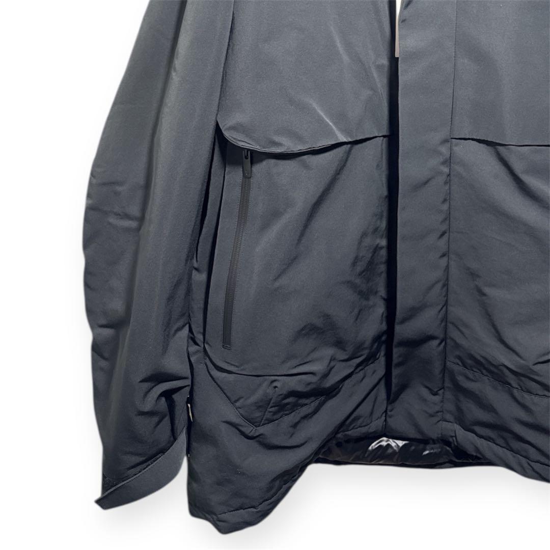 +J ハイブリッドダウン オーバーサイズパーカ XLダークグレー新品未使用完売品