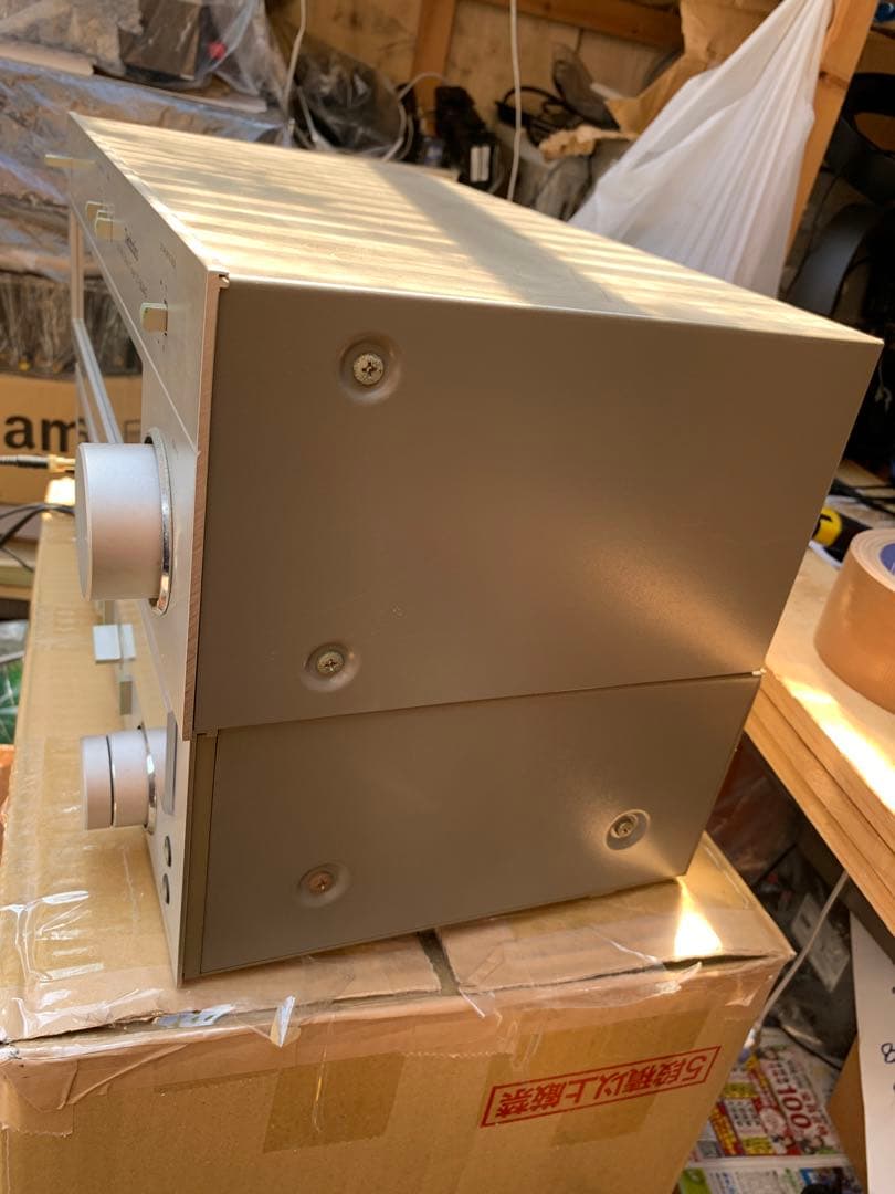 昭和レトロ Technics ST-8044GチューナーとM13 カセットデッキ