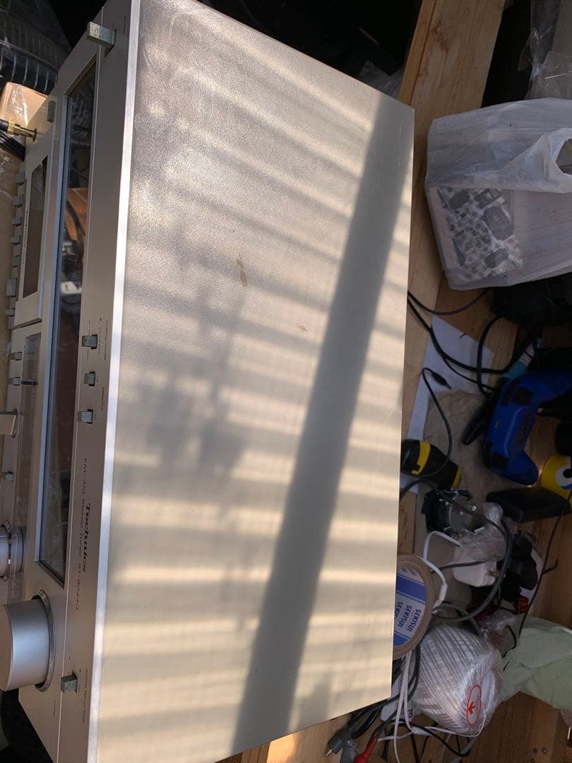 昭和レトロ Technics ST-8044GチューナーとM13 カセットデッキ