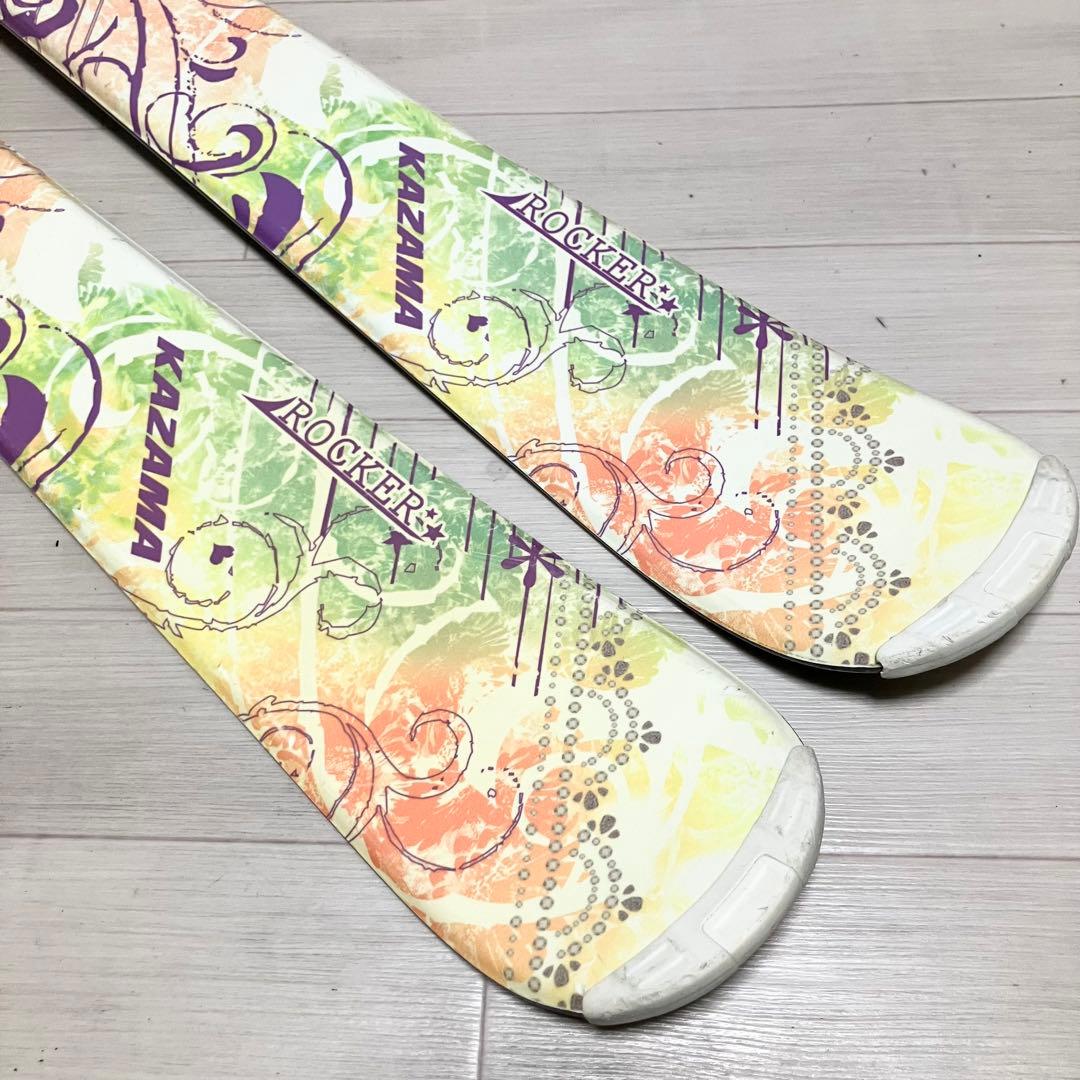 ストック付/KAZAMA ROCKER 145 カザマ ロッカースキーセット