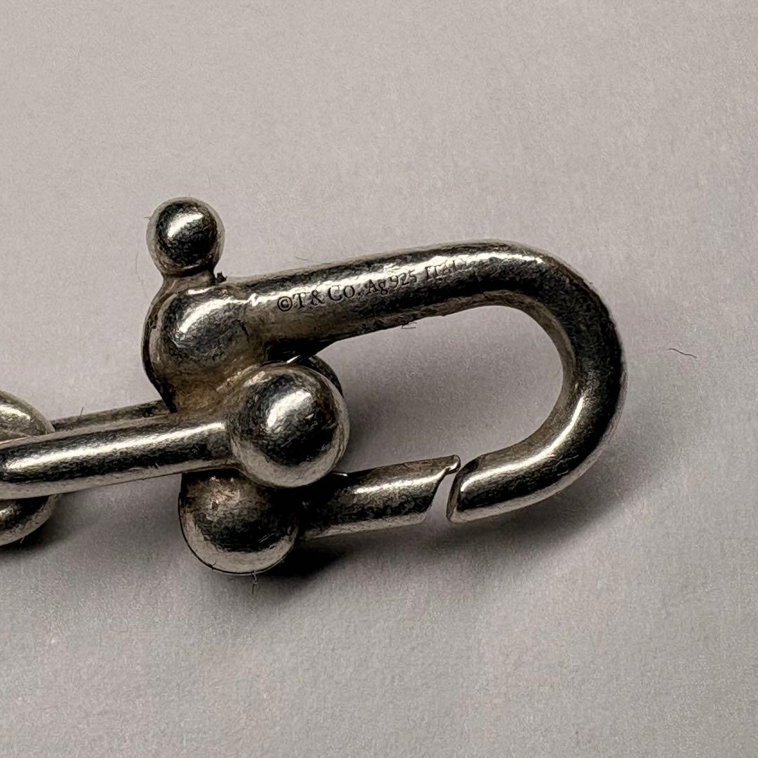 ティファニーハードウェア スモールリンクネックレス スターリングシルバー