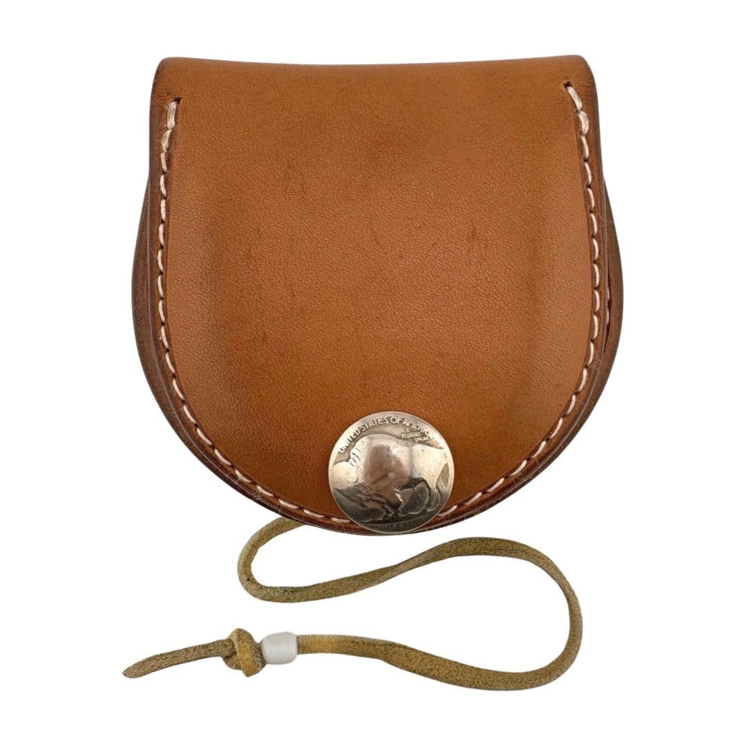 ゴローズ 丸型 小銭入れ ケース サドル レザー