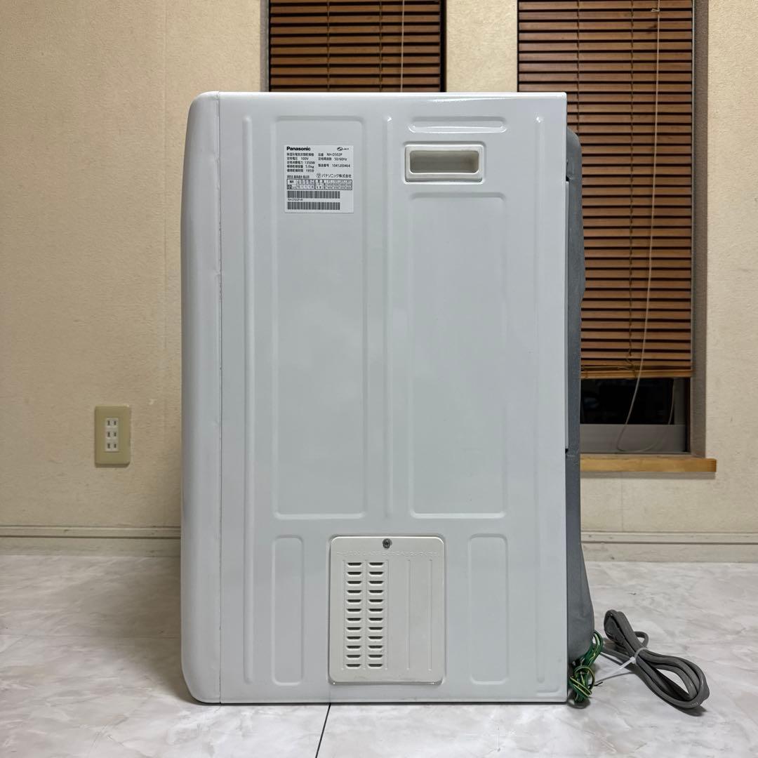 送料込 Panasonic 電気衣類乾燥機 5kg NH-D502P-W
