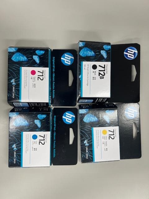 新品未使用　日本HP HP712 インクカートリッジ