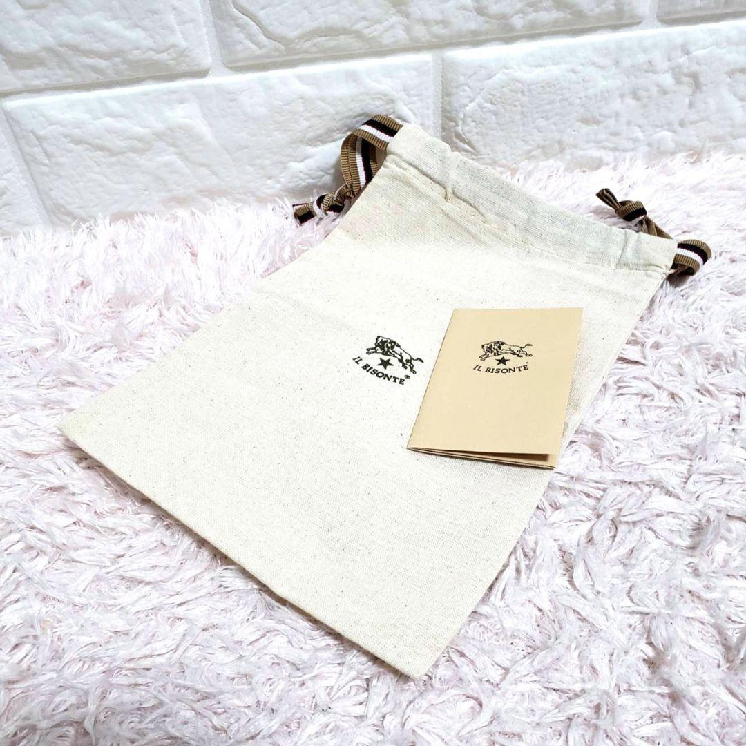 IL BISONTE イルビゾンテ 新品 レザーブラックラウンドファスナー長財布