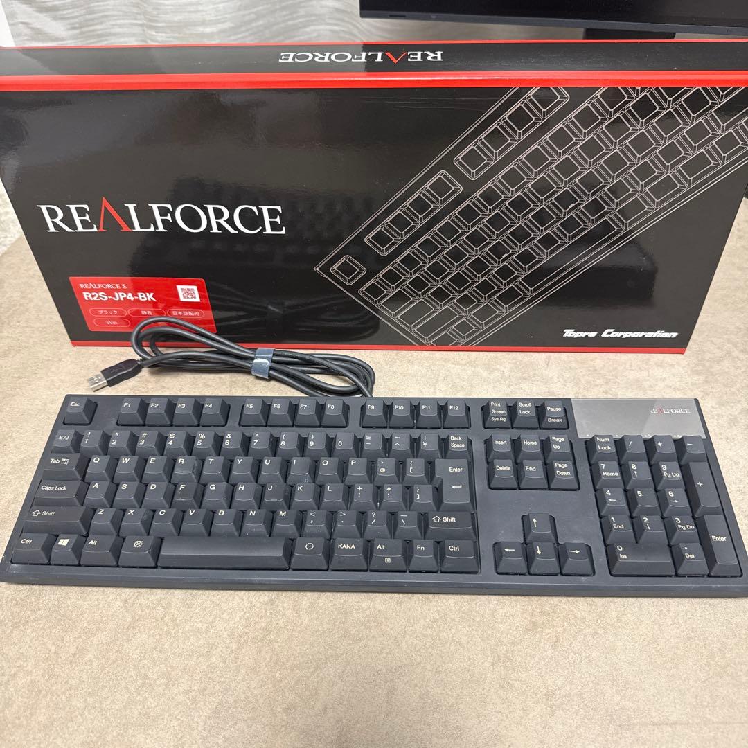 REALFORCE R2S-JP4-BK キーボード