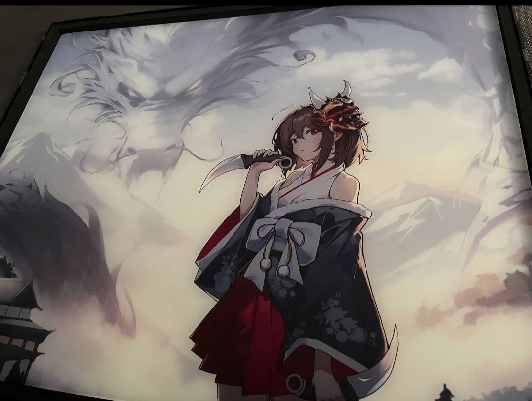 yukiaim Oni 2.0 ガラスマウスパッド