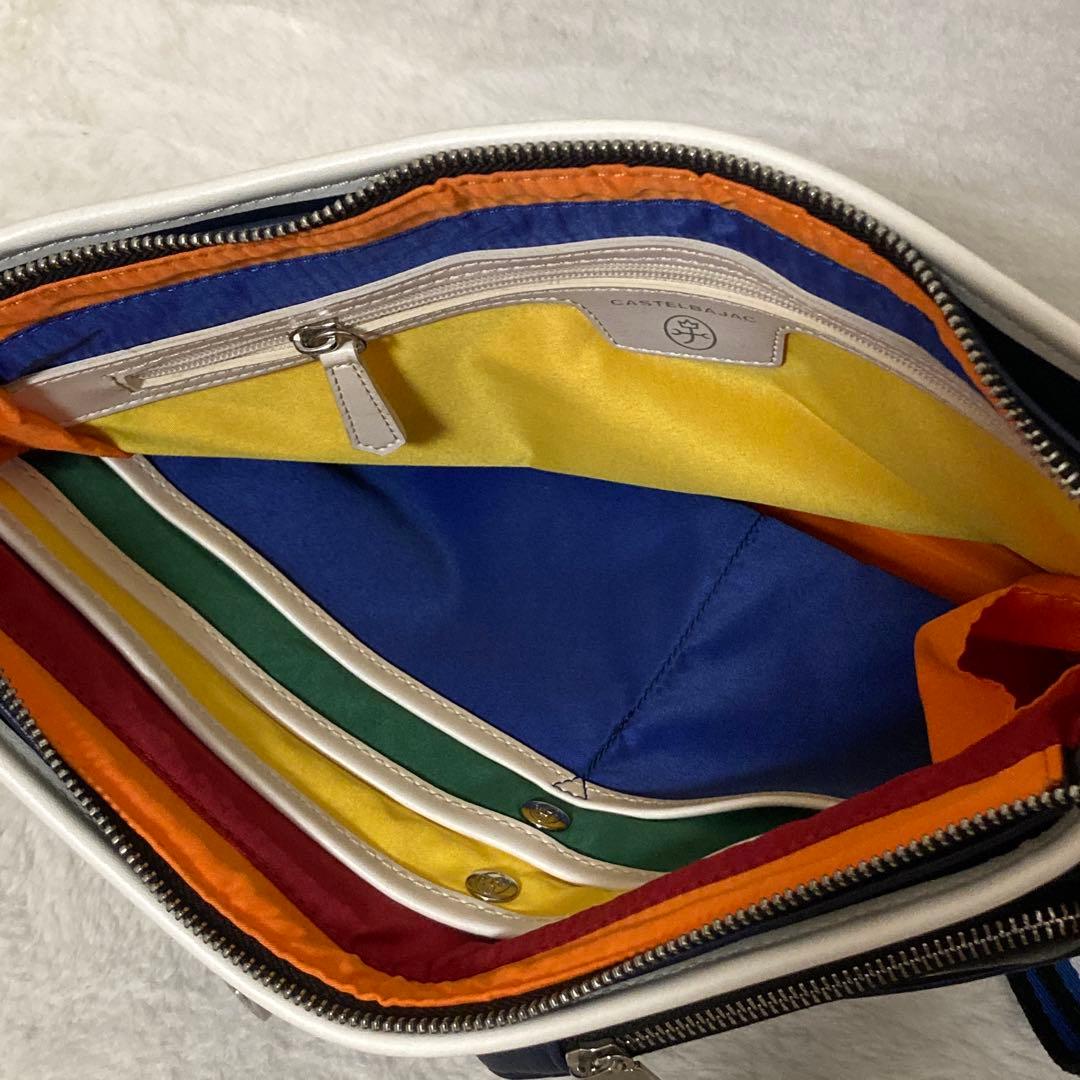 美品 カステルバジャック ショルダーバッグ Loren ローレン