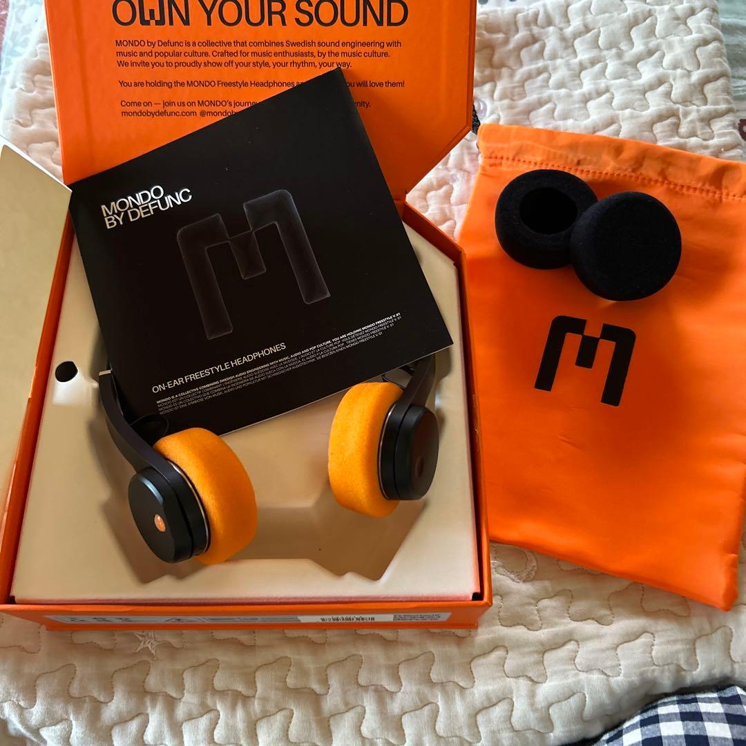 『美品』MONDO BY DEFUN Freestyle Headphones