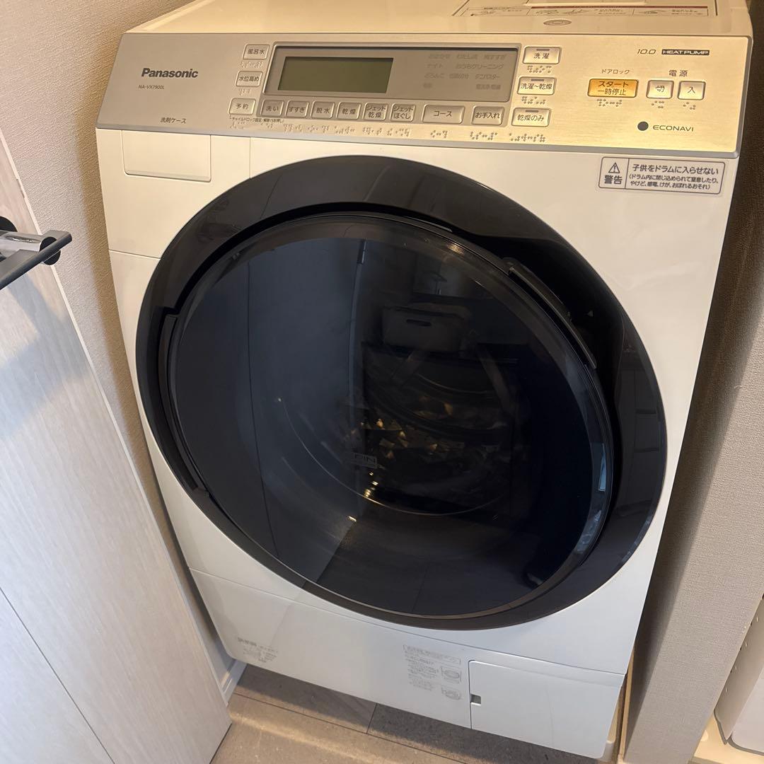Panasonic ドラム式洗濯機 本体 NA-VX7900L 動作確認済み