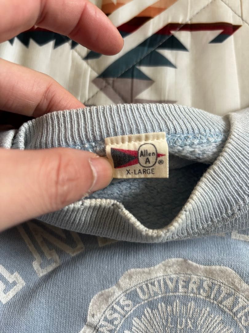 K*u様 さ*ち様 60s ヴィンテージスウェット　ヴィンスウェ　水色　ラグラン