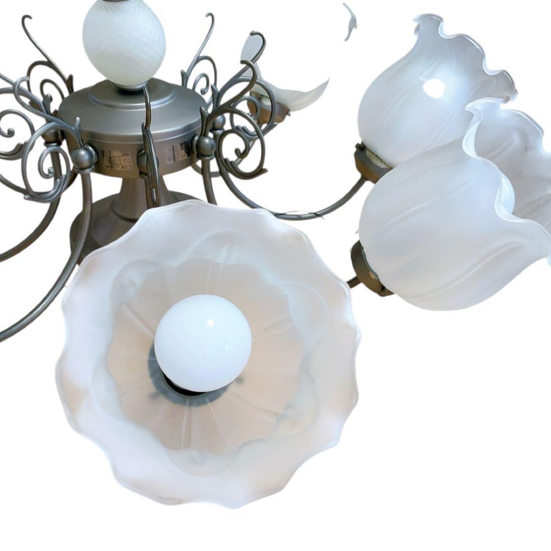 【リモコン・LED電球付】キシマ GEM-6700C 直付タイプ シャンデリア