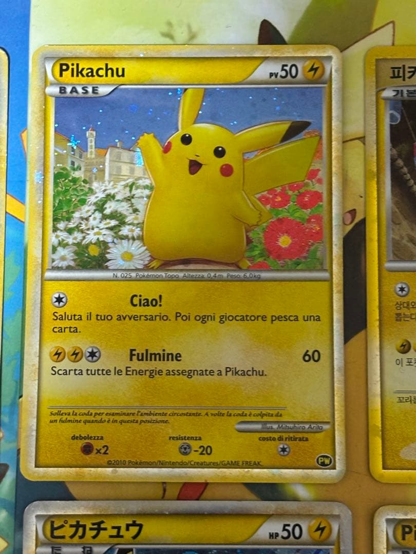 【高騰中↑】PWコンプリート ピカチュウ ワールドコレクション2010