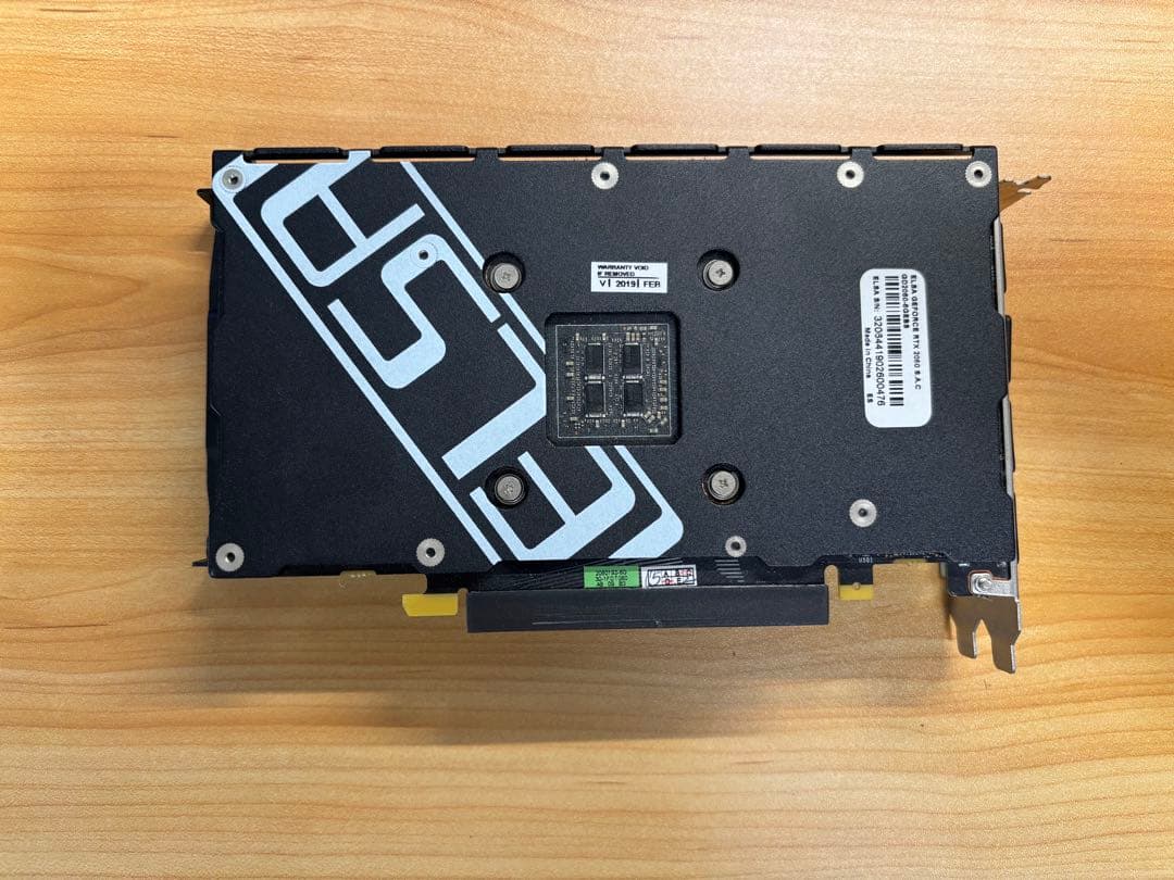 グラフィックボード・グラボ・ビデオカード ELSA GeForce RTX 2060 S.A.C GDDR6 6GB