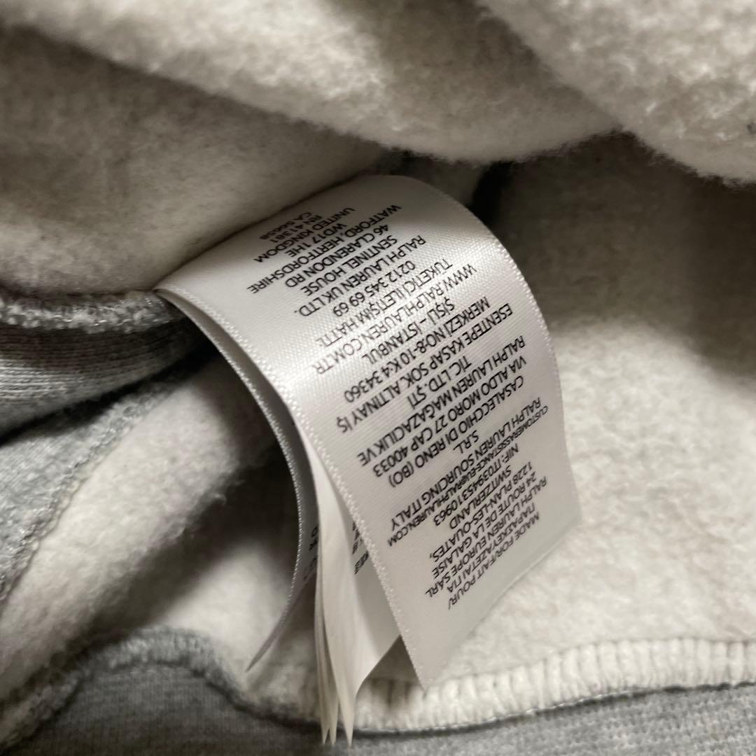 Polo Ralph Lauren グレー パーカー RLロゴ【破格】