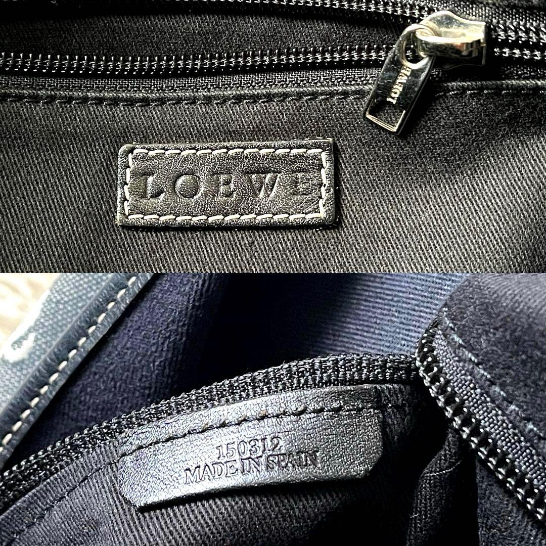 極美品　LOEWE ロエベ メッセンジャーバッグ ショルダーバッグ アナグラム