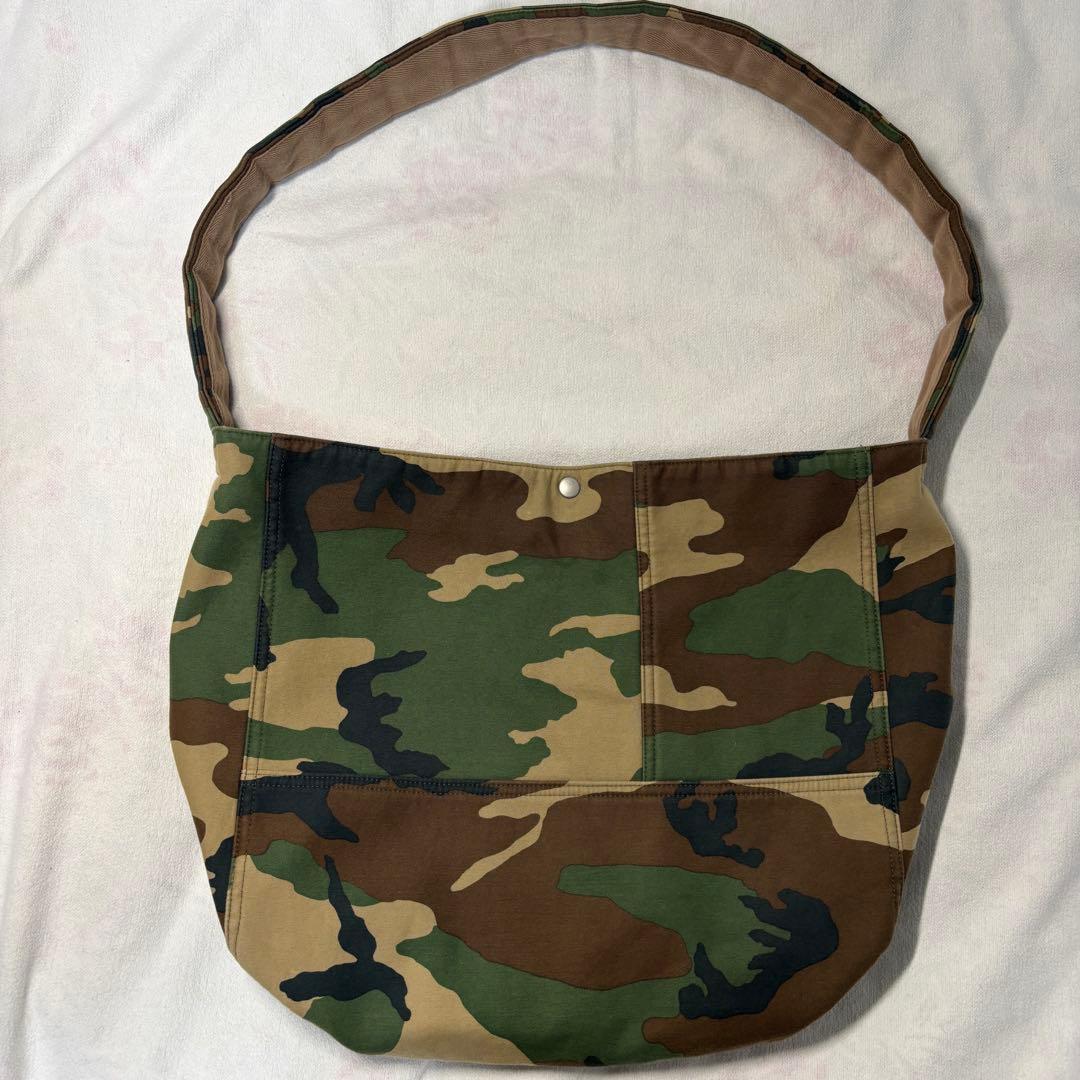 コムデギャルソンオム 迷彩ショルダーバッグ HR-K205 カモフラ