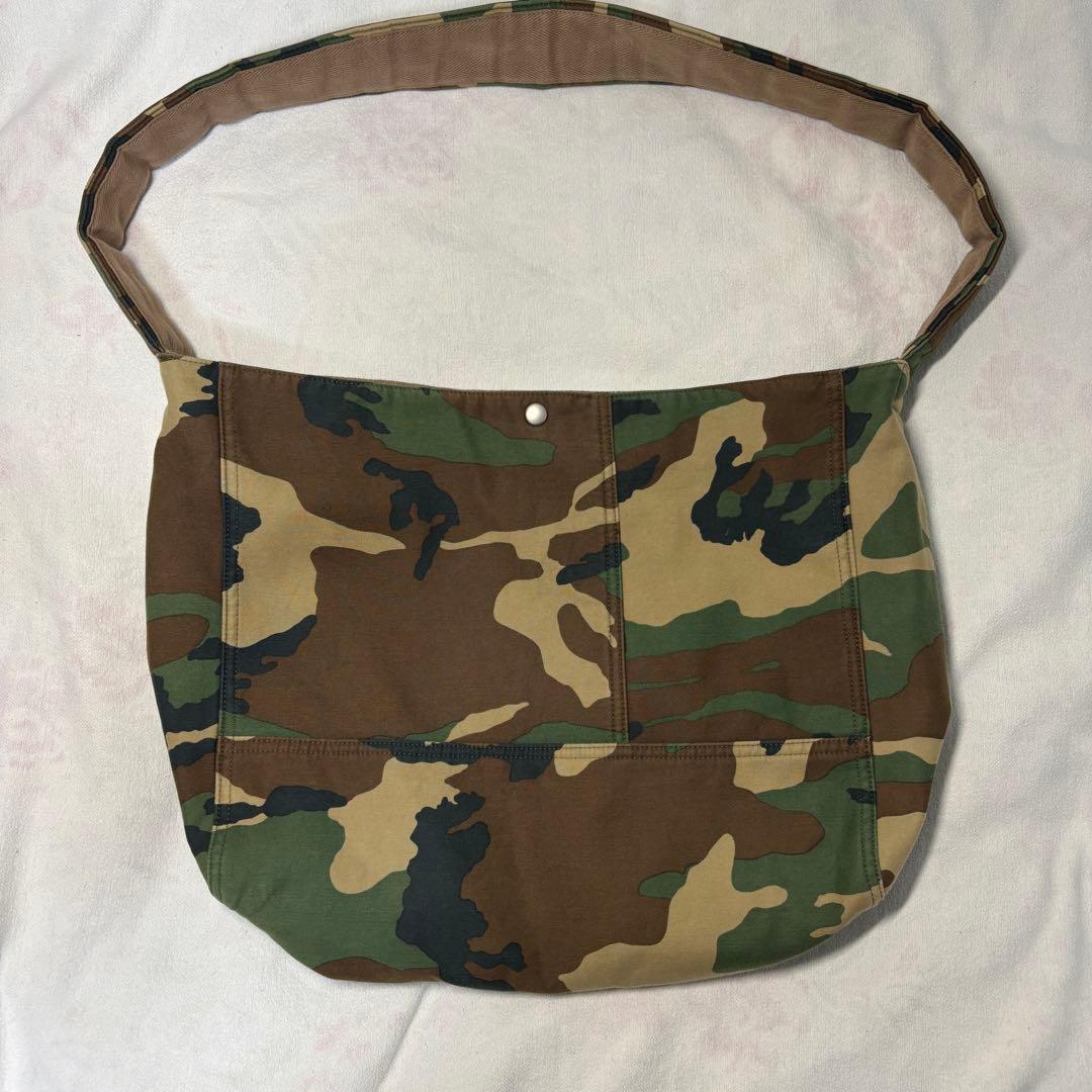 コムデギャルソンオム 迷彩ショルダーバッグ HR-K205 カモフラ