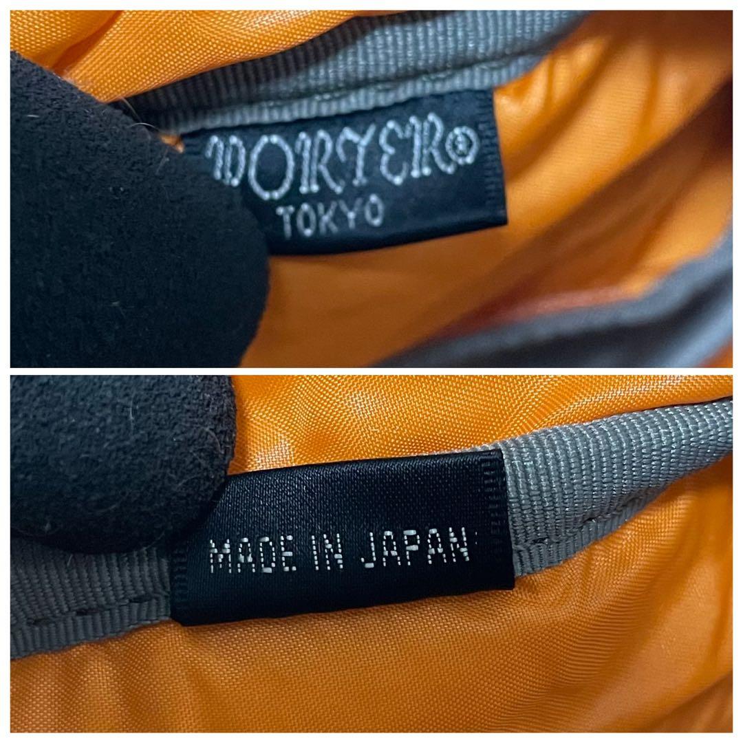 【未使用級•廃盤希少色】 PORTER タンカー ウエストバッグ シルバーグレー