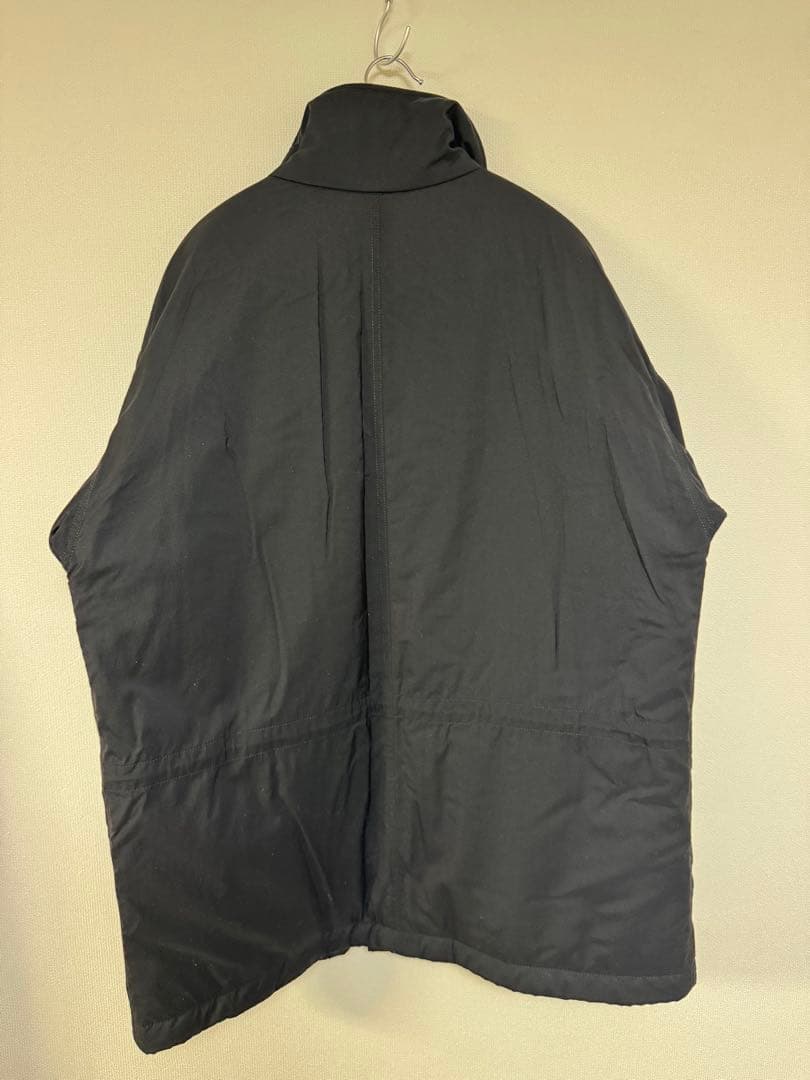 ATON 中わた SHORT MODS COATサイズ04 ブラック