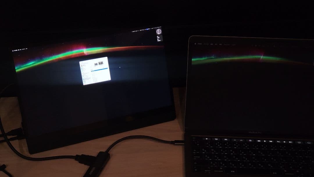 （ジャンク品）LIVXIA モバイルディスプレイ LUNE 4K 14インチ