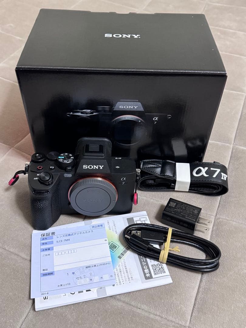 SONY α7Ⅳミラーレスカメラ 本体