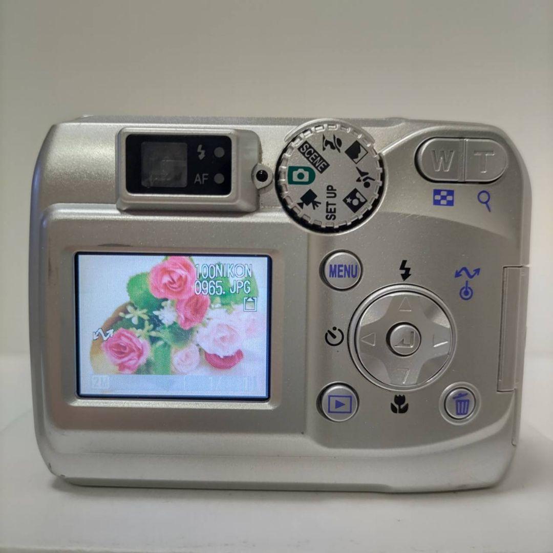 動作確認済み ニコン COOLPIX 2200 オールドコンデジ デジカメ