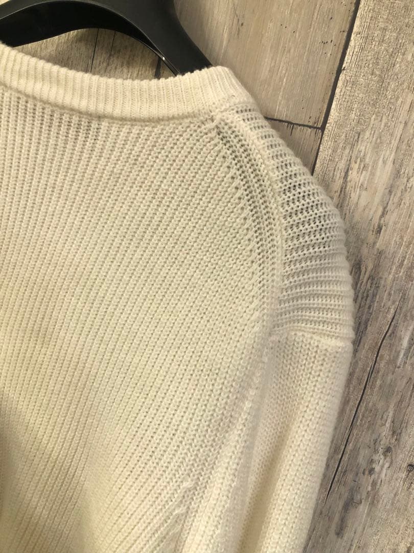 新作 ヴィトン 本物 エンブロイダリー シグネチャー カシミヤ クルーネック S