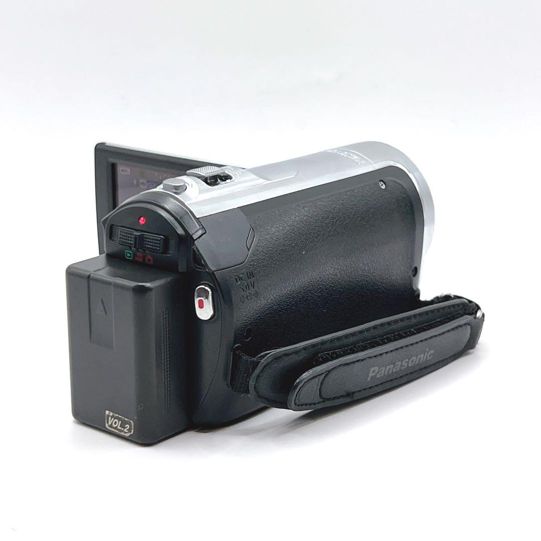 【美品】 Panasonic HDC-TM60 ビデオカメラ バッテリー2個