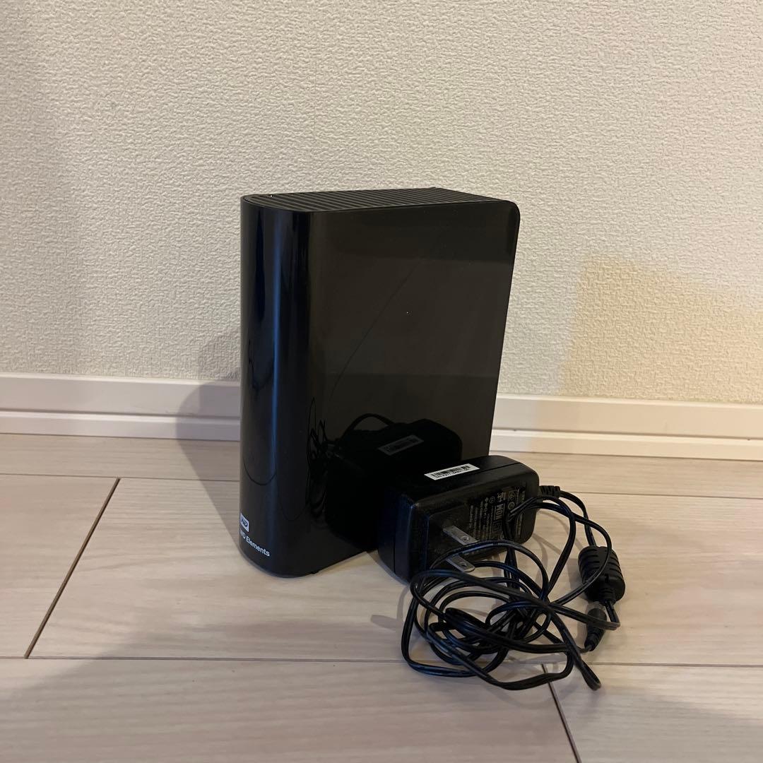 外付けHDD ウエスタンデジタル　4TB WDBBKG0040HBK