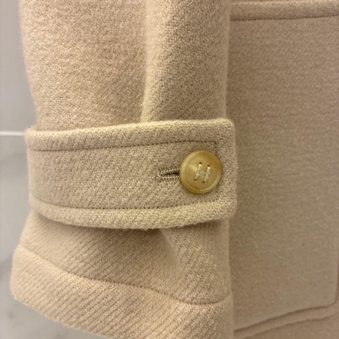 【HERMES】マルジェラ期 アピベルト ウール×カシミヤ コート size38