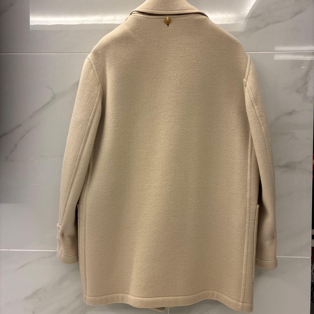 【HERMES】マルジェラ期 アピベルト ウール×カシミヤ コート size38