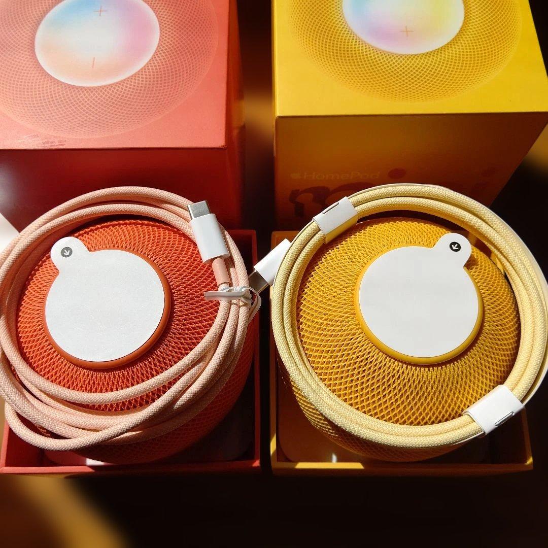 Apple Pod mini オレンジ×イエロー 2個セット 未使用品