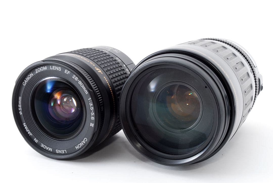 望遠レンズ付き☆キャノン canon kiss x 9i 標準&望遠レンズセット