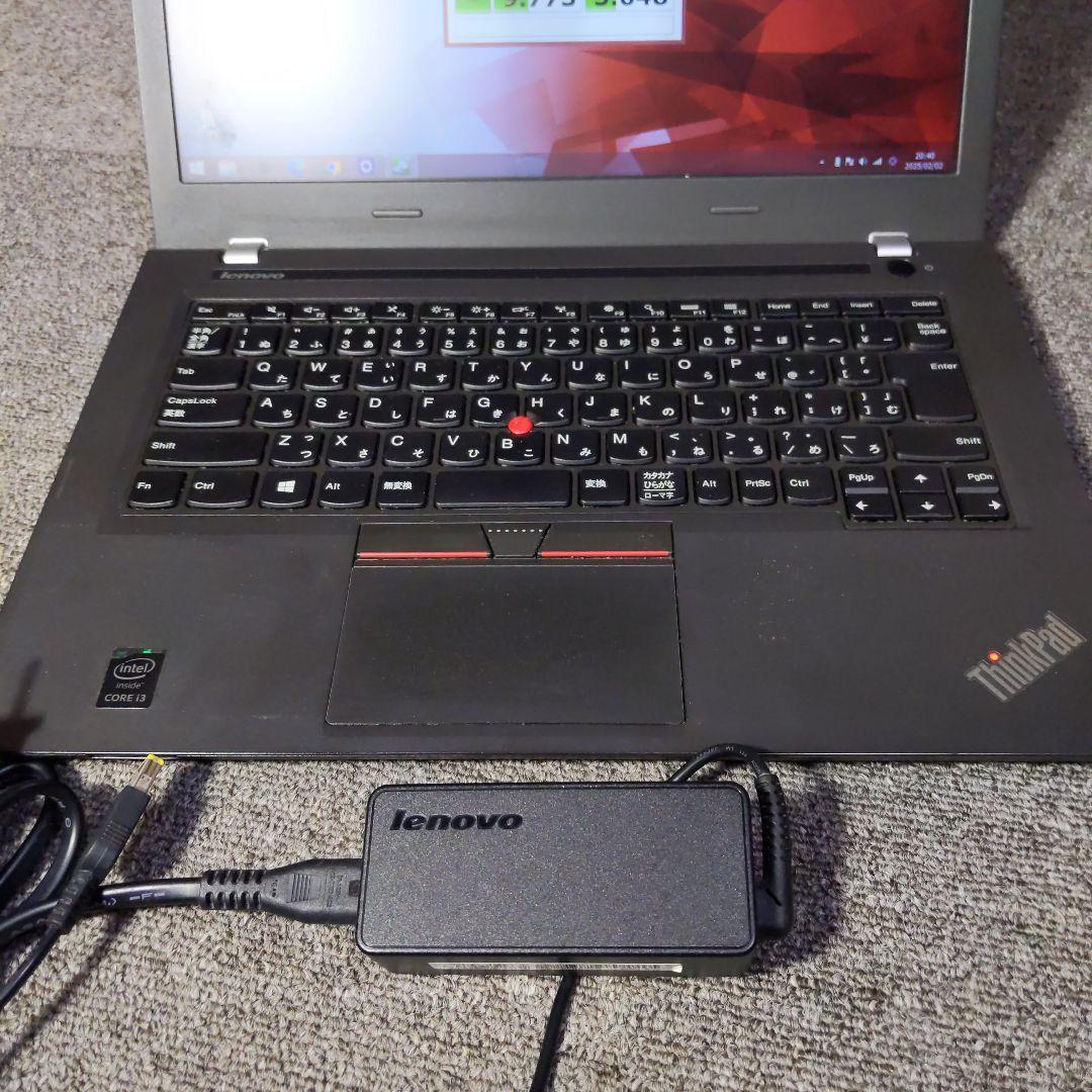 ノートPC　Lenovo Thinkpad E450　Windows8.1 i3