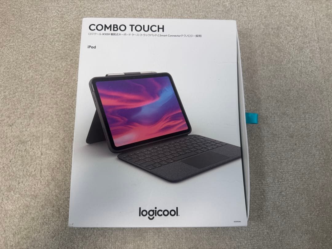 iPadアクセサリー logicool combo touch IK1059gra