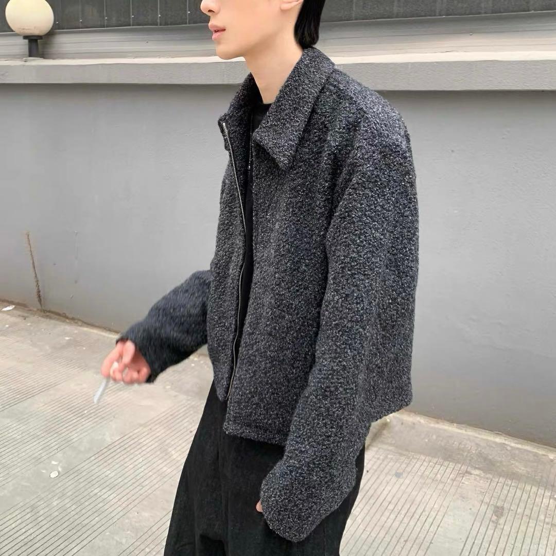 激レア　archive JCAESAR STUDIO短丈 ウールジャケット 黒