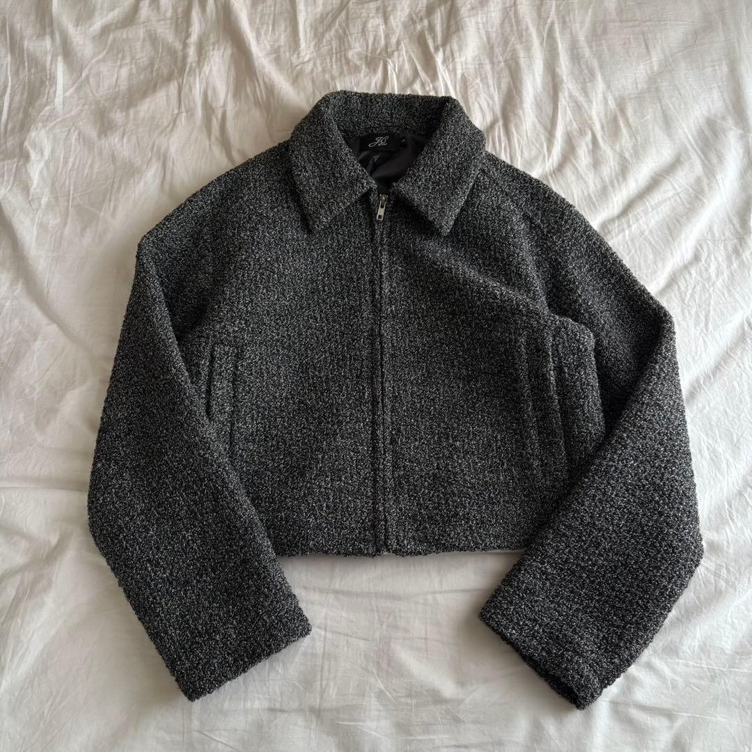 激レア　archive JCAESAR STUDIO短丈 ウールジャケット 黒