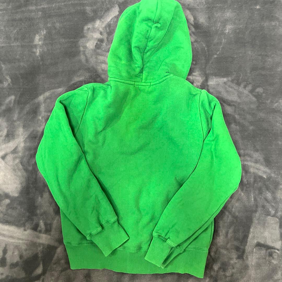 BEAMS グリーンフーディー パーカー old