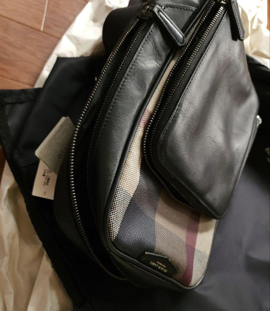 新品未使用 ブラックレーベル　クレストブリッジ 高級ボディバッグ