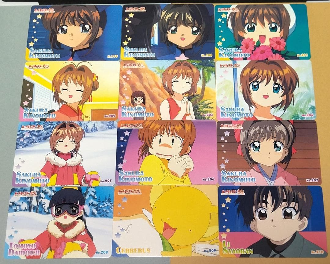 d*9様 １８０枚 ノーマルコンプ カードキャプターさくら ＰＰカード １～５弾