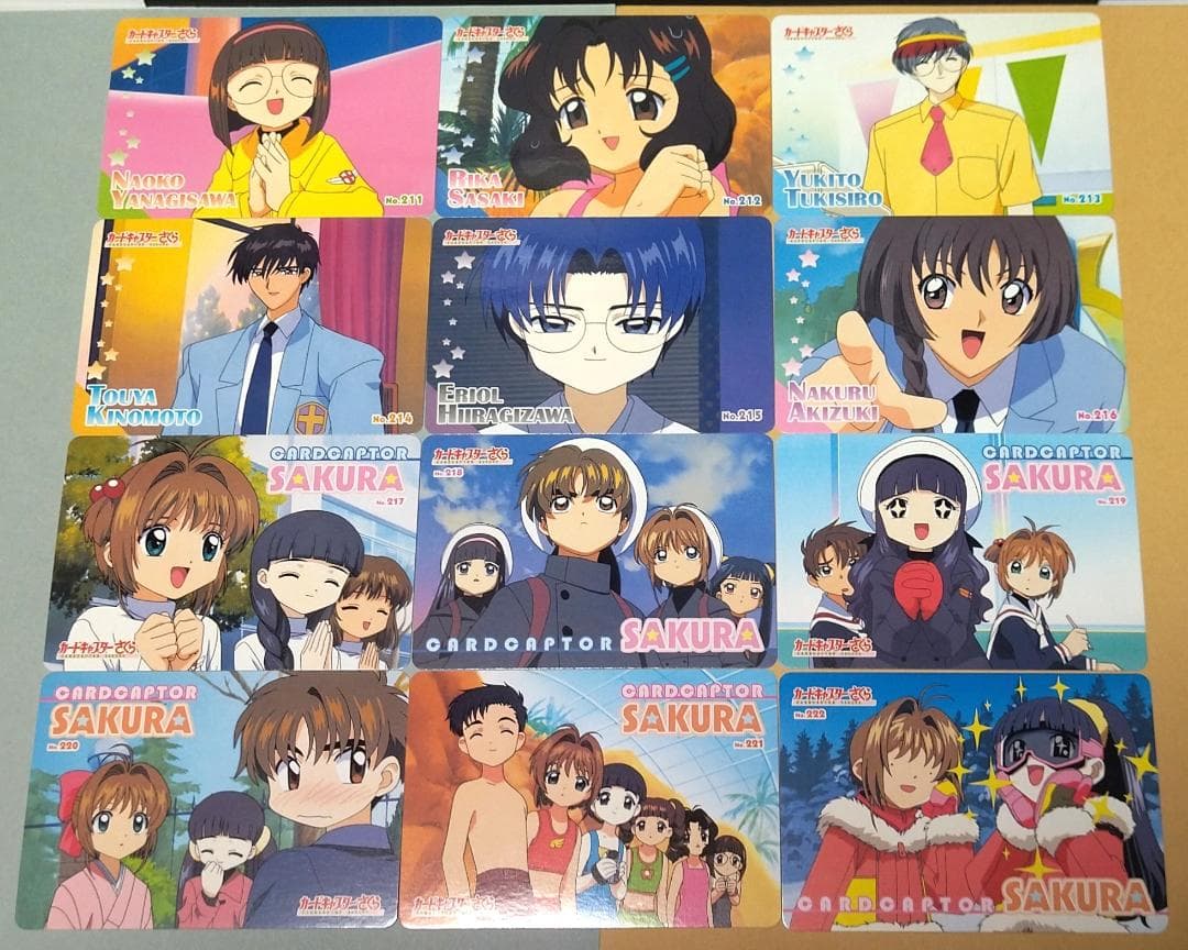 d*9様 １８０枚 ノーマルコンプ カードキャプターさくら ＰＰカード １～５弾