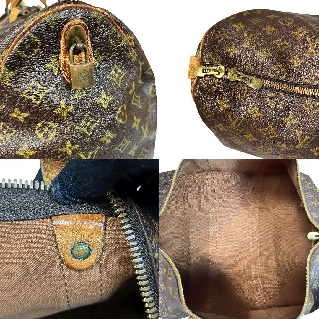 【鑑定済】ルイヴィトン　モノグラム　キーポル50　ボストンバッグ　旅行用バッグ