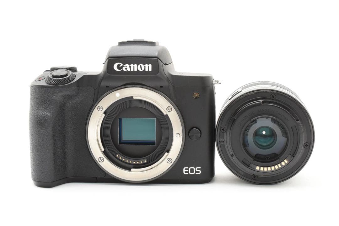 【美品】 キヤノン CANON EOS kiss M レンズキット