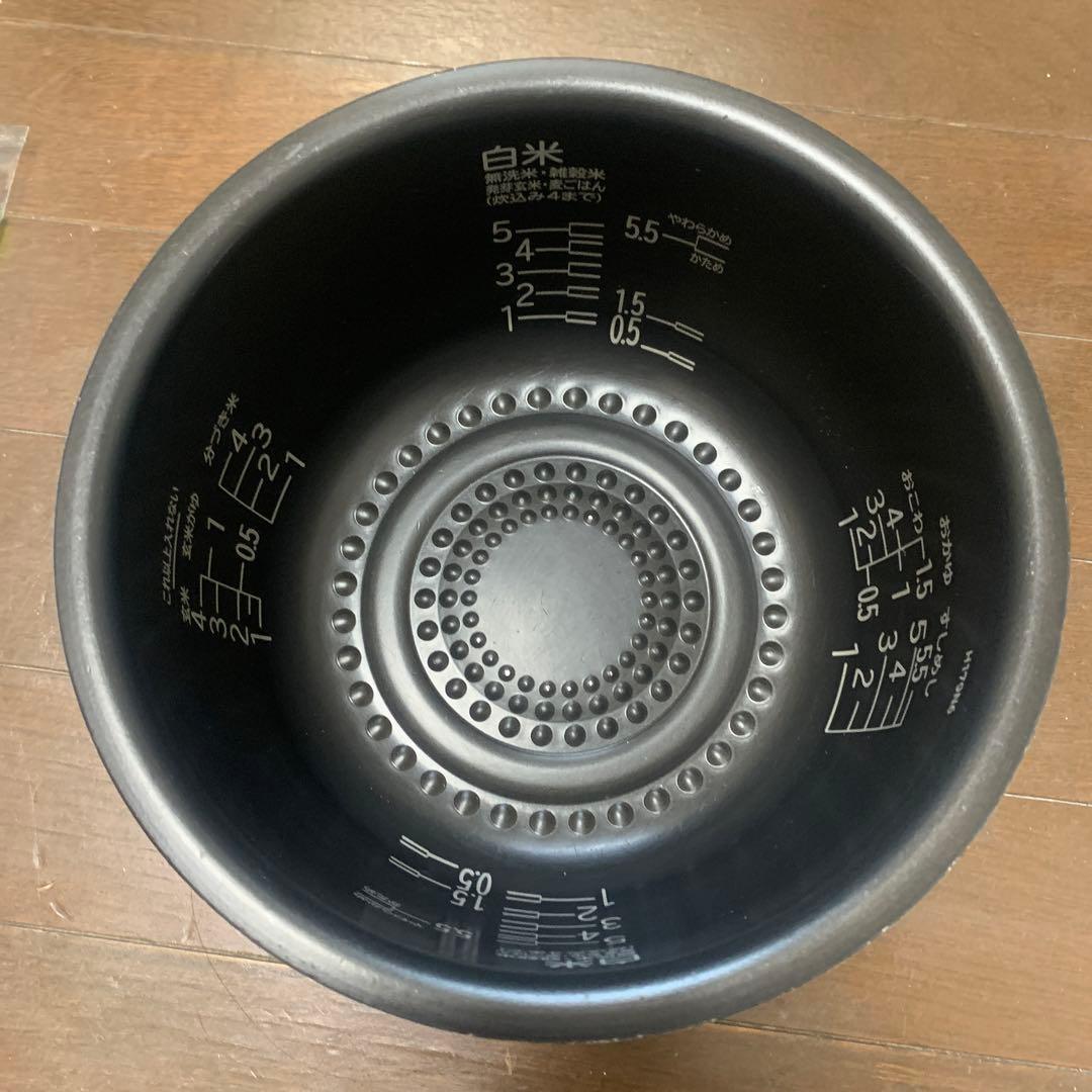 HITACHI RZ-W100EM 炊飯器 ブラック　ふっくら御膳　黒