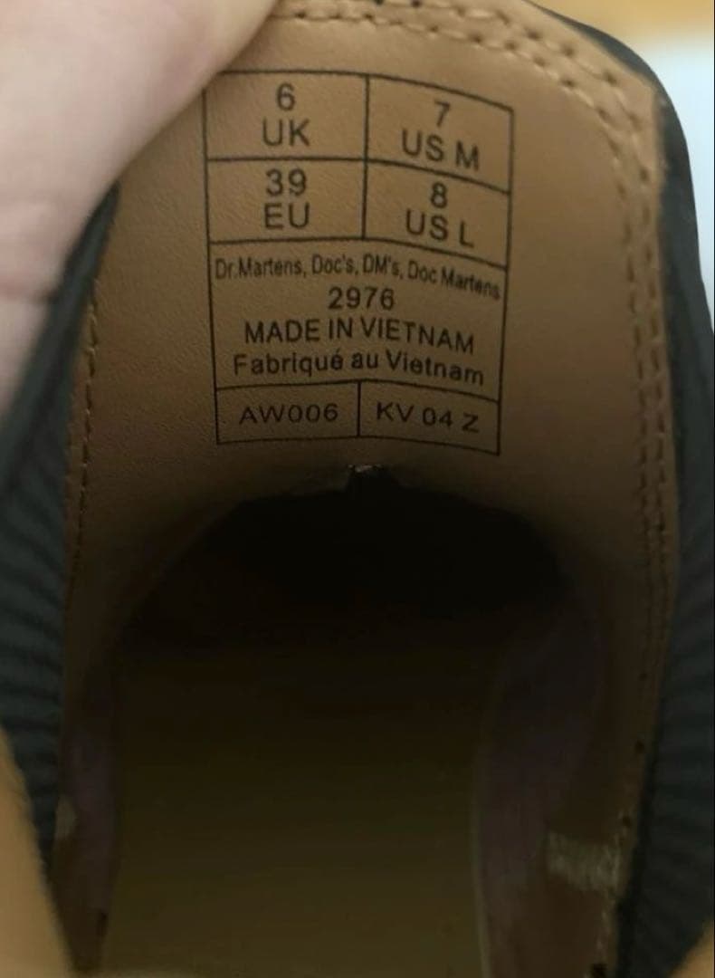 ドクターマーチン 2976 UK 6